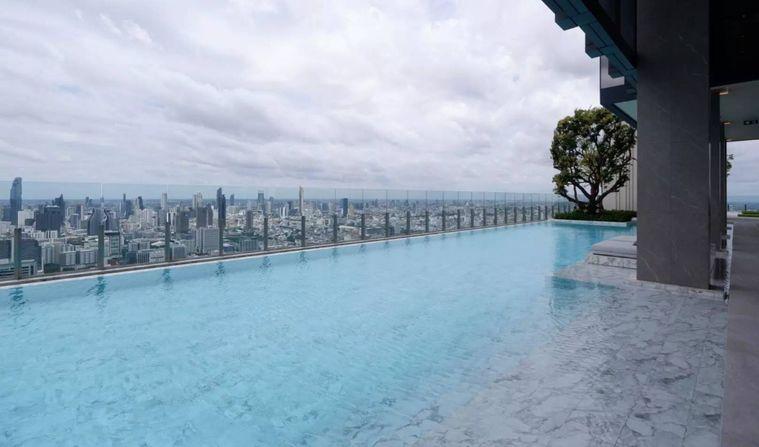 รูป 1 ห้องนอน | 1 ห้องน้ำ | BTS Ratchathewi | 37 ตร.ม. | 39,000 บาท/เดือน | ชั้น 26 — The Address Siam-Ratchathewi กรุงเทพฯ - รูปที่ 3/8