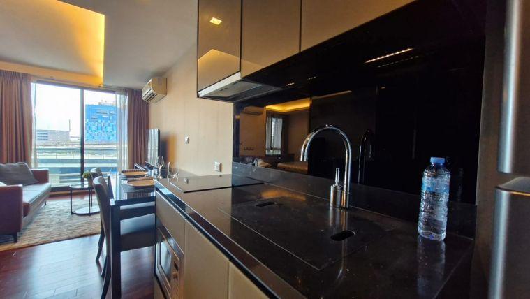 รูป 1 ห้องนอน | 1 ห้องน้ำ | BTS Ekkamai | 42 ตร.ม. | 30,000 บาท/เดือน | ชั้น 5 — The Address Sukhumvit 61 กรุงเทพฯ - รูปที่ 1/10