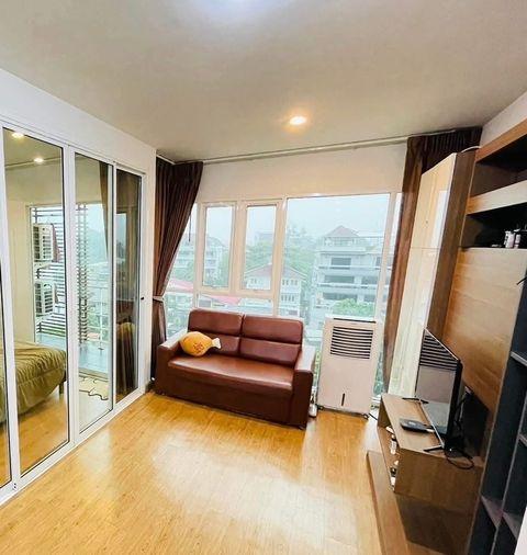 รูป 1 ห้องนอน | 1 ห้องน้ำ | BTS Krung Thon Buri | 40 ตร.ม. | 13,000 บาท/เดือน | ชั้น 6 — Tourmaline Gold Sathorn-Taksin กรุงเทพฯ - รูปที่ 6/10
