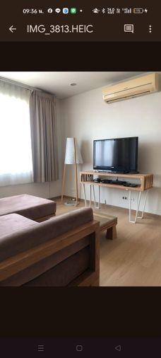 รูป 1 ห้องนอน | 1 ห้องน้ำ | BTS Krung Thon Buri | 58 ตร.ม. | 23,000 บาท/เดือน | ชั้น 26 — Villa Sathorn กรุงเทพฯ - รูปที่ 2/8