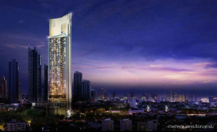 รูป 2 ห้องนอน | 2 ห้องน้ำ | MRT Queen Sirikit National Convention Centre | 54 ตร.ม. | 40,000 บาท/เดือน | ชั้น 21 — The Lumpini 24 กรุงเทพฯ - รูปที่ 3/10