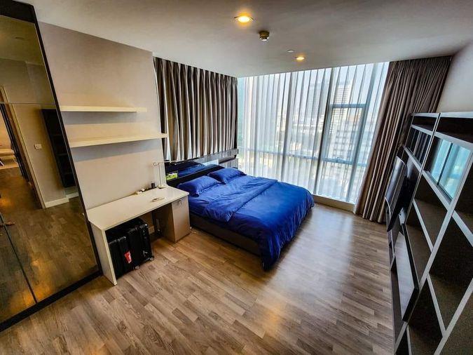 รูป 2 ห้องนอน | 2 ห้องน้ำ | BTS Surasak | 78.26 ตร.ม. | 50,000 บาท/เดือน | ชั้น 12 — The Room Sathorn-Tanonpun กรุงเทพฯ - รูปที่ 5/10