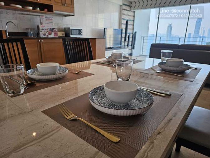 รูป 2 ห้องนอน | 2 ห้องน้ำ | MRT Phetchaburi | 68 ตร.ม. | 35,000 บาท/เดือน | ชั้น 34 — My Resort Bangkok กรุงเทพฯ - รูปที่ 1/4