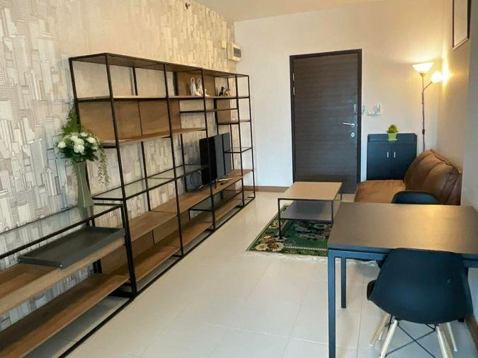 รูป 1 ห้องนอน | 1 ห้องน้ำ | MRT Phra Ram 9 | 50 ตร.ม. | 16,000 บาท/เดือน | ชั้น 11 — Supalai Park Asoke-Ratchada กรุงเทพฯ - รูปที่ 1/8