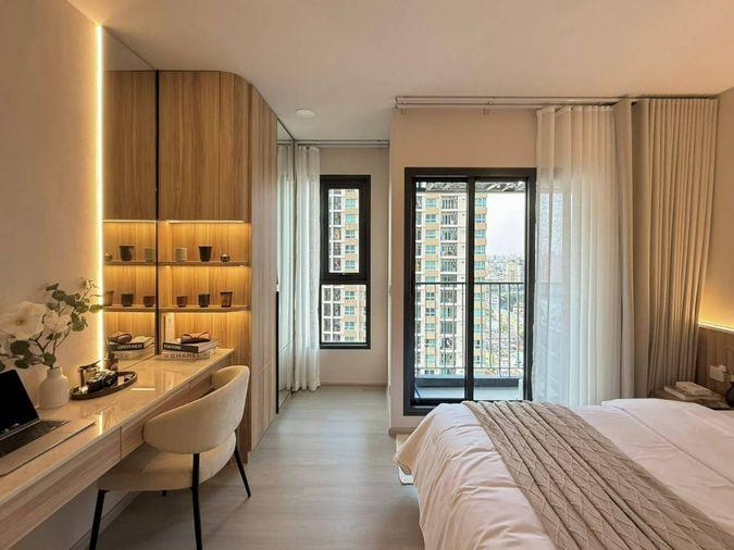 picture 1Bed | 1Bath | BTS On Nut | 32sqm | THB 22,000/mo | Fl.24 — Aspire Onnut Station Bangkok - 10/10