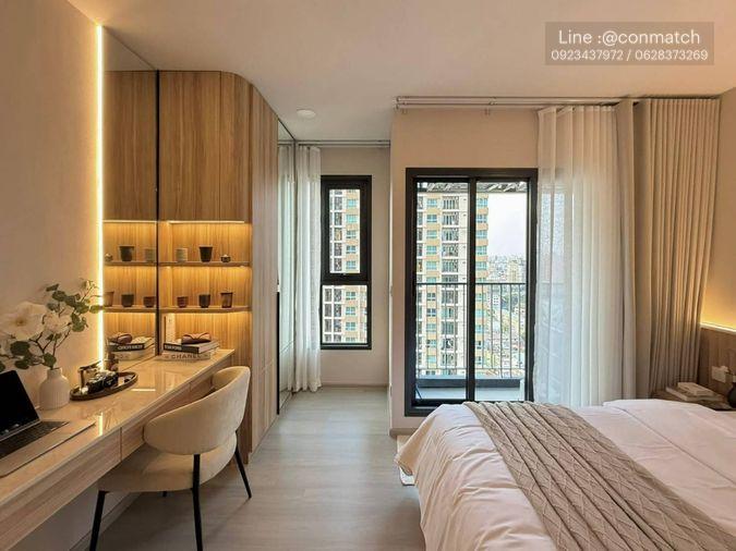 picture 1Bed | 1Bath | BTS On Nut | 32sqm | THB 22,000/mo | Fl.24 — Aspire Onnut Station Bangkok - 10/10