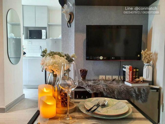 รูป 1 ห้องนอน | 1 ห้องน้ำ | BTS Krung Thon Buri | 22 ตร.ม. | 14,000 บาท/เดือน | ชั้น 11 — Ideo Mobi Sathorn กรุงเทพฯ - รูปที่ 3/10