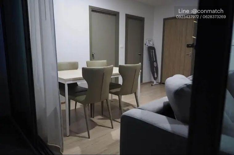 picture 2Bed | 2Bath | BTS Bang Na | 53sqm | THB 25,000/mo | Fl.22 — Ideo O2 Bangkok - 1/9