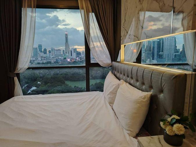 รูป 1 ห้องนอน | 1 ห้องน้ำ | MRT Phetchaburi | 31 ตร.ม. | 25,000 บาท/เดือน | ชั้น 25 — Lumpini Suite Phetchaburi - Makkasan กรุงเทพฯ - รูปที่ 3/10