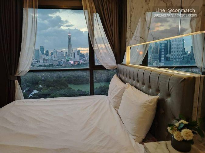 รูป 1 ห้องนอน | 1 ห้องน้ำ | MRT Phetchaburi | 31 ตร.ม. | 25,000 บาท/เดือน | ชั้น 25 — Lumpini Suite Phetchaburi - Makkasan กรุงเทพฯ - รูปที่ 3/10