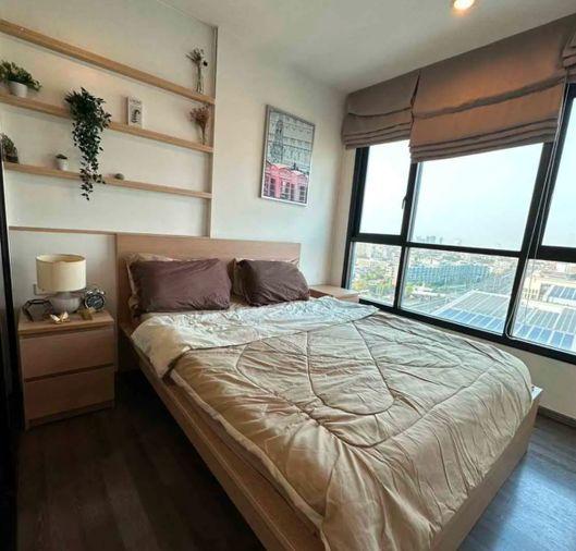 picture Studio | 1Bath | BTS Phra Khanong | 27sqm | THB 15,000/mo | Fl.15 — The Base Park East Bangkok - 1/6