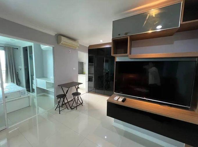 รูป 1 ห้องนอน | 1 ห้องน้ำ | MRT Phra Ram 9 | 37 ตร.ม. | 16,000 บาท/เดือน | ชั้น 27 — Lumpini Place Rama 9 - Ratchada กรุงเทพฯ - รูปที่ 8/10
