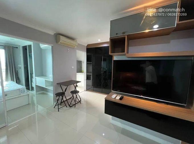 รูป 1 ห้องนอน | 1 ห้องน้ำ | MRT Phra Ram 9 | 37 ตร.ม. | 16,000 บาท/เดือน | ชั้น 27 — Lumpini Place Rama 9 - Ratchada กรุงเทพฯ - รูปที่ 8/10