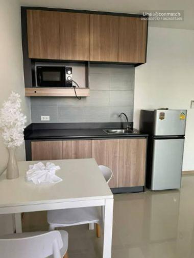 รูป 1 ห้องนอน | 1 ห้องน้ำ | BTS Krung Thon Buri | 34 ตร.ม. | 9,000 บาท/เดือน | ชั้น 25 — Rich Park @ Chao Phraya กรุงเทพฯ - รูปที่ 4/5