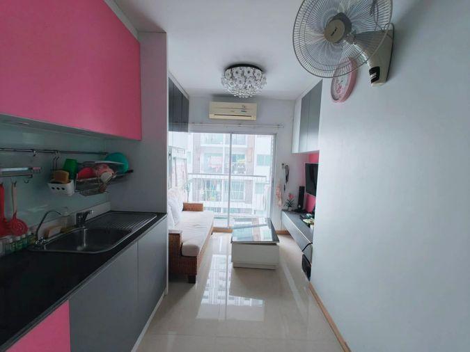 picture 1Bed | 1Bath | MRT Phra Ram 9 | 36sqm | THB 12,000/mo | Fl.12 — A Space Asoke-Ratchada Bangkok - 1/2