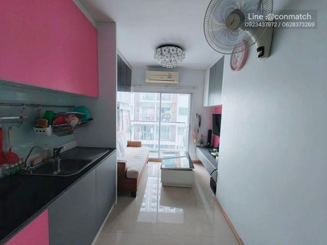 picture 1Bed | 1Bath | MRT Phra Ram 9 | 36sqm | THB 12,000/mo | Fl.12 — A Space Asoke-Ratchada Bangkok - 1/2
