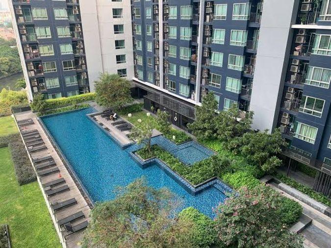 รูป 1 ห้องนอน | 1 ห้องน้ำ | BTS On Nut | 30.9 ตร.ม. | 15,000 บาท/เดือน | ชั้น 7 — The Base Sukhumvit 77 กรุงเทพฯ - รูปที่ 1/2