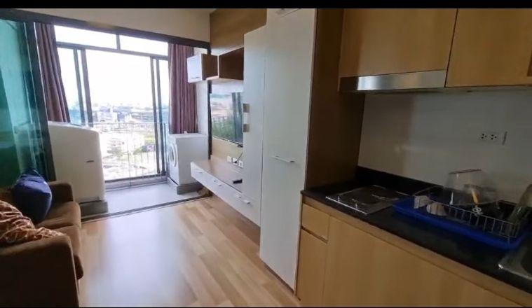 รูป สตูดิโอ | 1 ห้องน้ำ | BTS Udom Suk | 26 ตร.ม. | 26,000 บาท/เดือน | ชั้น 14 — Ideo Blucove Sukhumvit กรุงเทพฯ - รูปที่ 1/1