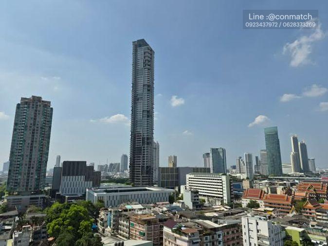 รูป 2 ห้องนอน | 3 ห้องน้ำ | BTS Saphan Taksin | 89 ตร.ม. | 79,000 บาท/เดือน | ชั้น 15 — One Altitude Charoenkrung กรุงเทพฯ - รูปที่ 1/5