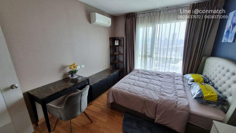 picture 3Bed | 2Bath | BTS Surasak | 60sqm | THB 30,000/mo | Fl.28 — Lumpini Place Ratchada-Sathu Bangkok - 9/10