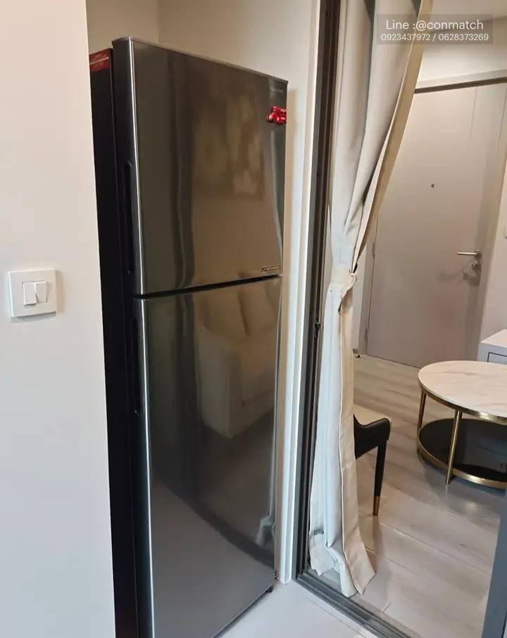 picture 1Bed | 1Bath | MRT Phra Nang Klao Bridge | 30sqm | THB 13,000/mo | Fl.10 — The Politan Aqua Bangkok - 1/2
