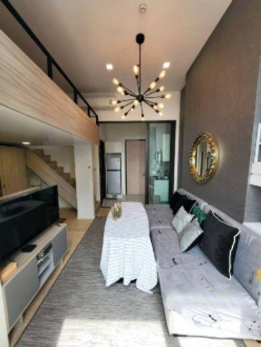 picture 1Bed | 1Bath | MRT Phra Ram 9 | 40sqm | THB 26,000/mo | Fl.11 — Chewathai Residence Asoke Bangkok - 7/10