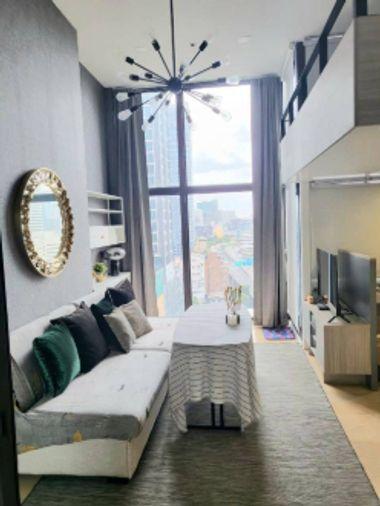 picture 1Bed | 1Bath | MRT Phra Ram 9 | 40sqm | THB 26,000/mo | Fl.11 — Chewathai Residence Asoke Bangkok - 3/10