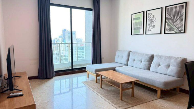 รูป 2 ห้องนอน | 1 ห้องน้ำ | MRT Phetchaburi | 85 ตร.ม. | 35,000 บาท/เดือน | ชั้น 37 — Supalai Premier กรุงเทพฯ - รูปที่ 4/10
