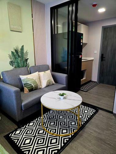 picture 1Bed | 1Bath | MRT Ratchadaphisek | 24sqm | THB 12,000/mo | Fl.5 — Kave Wonderland Bangkok - 1/2