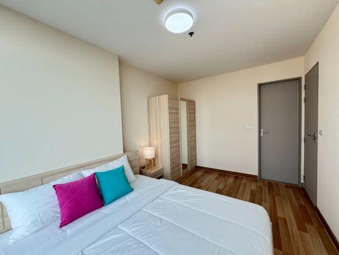 รูป 2 ห้องนอน | 1 ห้องน้ำ | BTS Udom Suk | 44 ตร.ม. | 24,000 บาท/เดือน | ชั้น 11 — Ideo Blucove Sukhumvit กรุงเทพฯ - รูปที่ 1/5