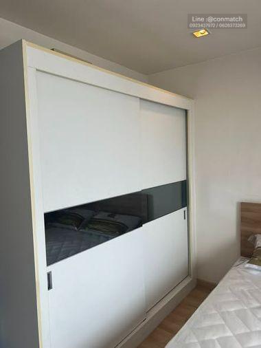 picture Studio | 1Bath | MRT Phra Ram 9 | 26sqm | THB 10,000/mo | Fl.27 — Casa Condo Asoke-Dindaeng Bangkok - 2/5