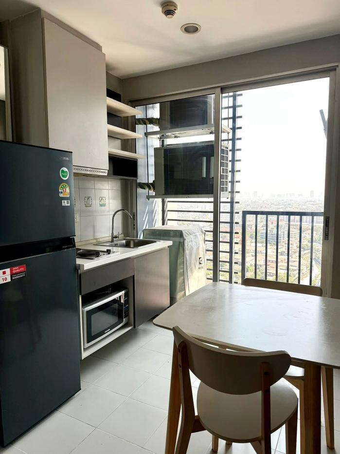รูป 1 ห้องนอน | 1 ห้องน้ำ | BTS On Nut | 32 ตร.ม. | 15,000 บาท/เดือน | ชั้น 23 — The Base Sukhumvit 77 กรุงเทพฯ - รูปที่ 1/2