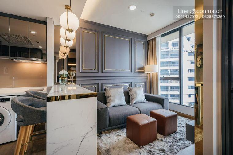 picture 1Bed | 1Bath | BTS Phrom Phong | 38sqm | THB 35,000/mo | Fl.25 — The Lumpini 24 Bangkok - 1/9