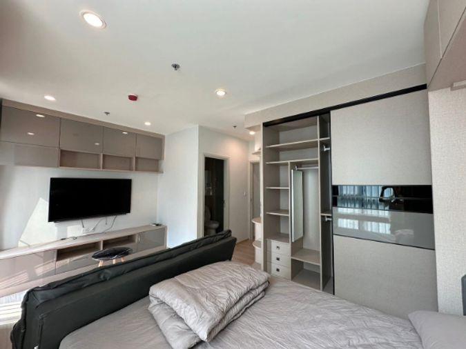 picture 2Bed | 2Bath | MRT Thailand Cultural | 47sqm | THB 30,000/mo | Fl.19 — Noble Revolve Ratchada Bangkok - 6/10
