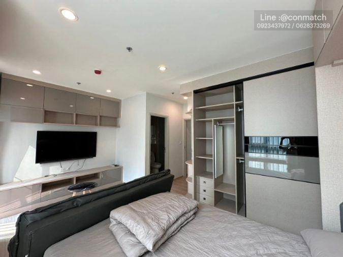picture 2Bed | 2Bath | MRT Thailand Cultural | 47sqm | THB 30,000/mo | Fl.19 — Noble Revolve Ratchada Bangkok - 6/10