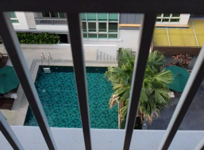 รูป 1 ห้องนอน | 1 ห้องน้ำ | MRT Queen Sirikit National Convention Centre | 40 ตร.ม. | 18,000 บาท/เดือน | ชั้น 6 — Voque Sukhumvit 16 กรุงเทพฯ - รูปที่ 7/7