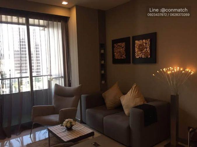 รูป 1 ห้องนอน | 1 ห้องน้ำ | BTS Chong Nonsi | 47 ตร.ม. | 38,000 บาท/เดือน | ชั้น 11 — M Silom กรุงเทพฯ - รูปที่ 1/5