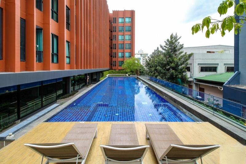 รูป 1 ห้องนอน | 1 ห้องน้ำ | BTS Sai Yud | 27 ตร.ม. | 11,000 บาท/เดือน | ชั้น 5 — Blue Condo Phahonyothin 35 กรุงเทพฯ - รูปที่ 2/2