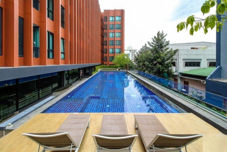 รูป 1 ห้องนอน | 1 ห้องน้ำ | BTS Sai Yud | 27 ตร.ม. | 11,000 บาท/เดือน | ชั้น 5 — Blue Condo Phahonyothin 35 กรุงเทพฯ - รูปที่ 2/2
