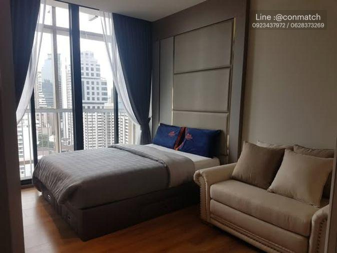 รูป สตูดิโอ | 1 ห้องน้ำ | BTS Phrom Phong | 28 ตร.ม. | 20,000 บาท/เดือน | ชั้น 19 — Park 24 Origin Phrompong กรุงเทพฯ - รูปที่ 1/5