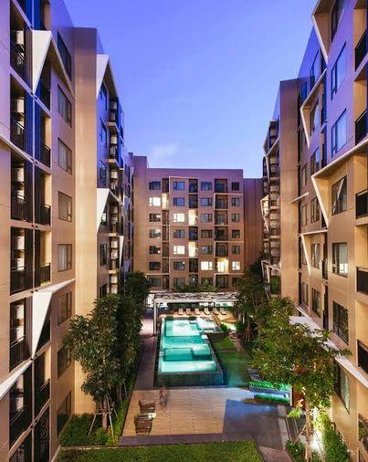 picture 1Bed | 1Bath | MRT Lumphini | 36sqm | THB 15,000/mo | Fl.5 — Condolette Pixel Sathorn Bangkok - 2/3