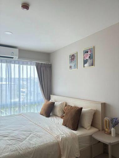 picture 1Bed | 1Bath | MRT Ratchadaphisek | 30sqm | THB 10,000/mo | Fl.3 — Rill Condo Rangsit Bangkok - 1/1