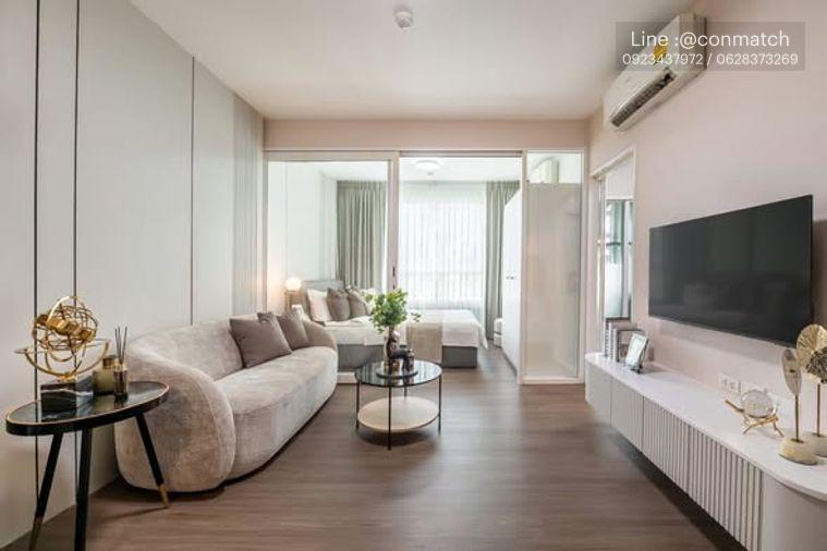 รูป 1 ห้องนอน | 1 ห้องน้ำ | MRT Phra Ram 9 | 33 ตร.ม. | 16,000 บาท/เดือน | ชั้น 4 — Biza Condominium กรุงเทพฯ - รูปที่ 1/5
