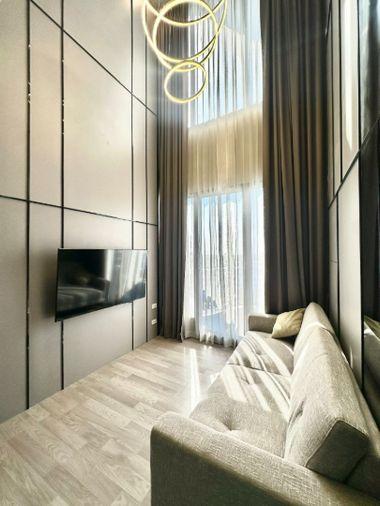 รูป 📣ให้เช่าคอนโด IDEO Mobi Sukhumvit Eastpoint (BTS บางนา) Duplex 1นอน เฟอร์ครบ @onestepliving - รูปที่ 1/11