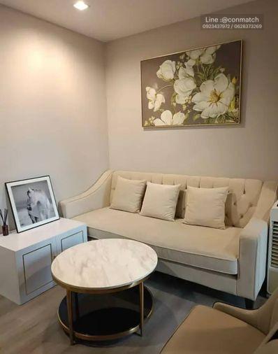 รูป 1 ห้องนอน | 1 ห้องน้ำ | MRT Phra Nang Klao Bridge | 30 ตร.ม. | 13,000 บาท/เดือน | ชั้น 10 — The Politan Aqua กรุงเทพฯ - รูปที่ 7/10