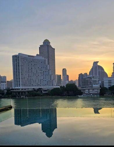 รูป 1 ห้องนอน | 1 ห้องน้ำ | BTS Krung Thon Buri | 47 ตร.ม. | 18,000 บาท/เดือน | ชั้น 26 — House Condo Sathorn กรุงเทพฯ - รูปที่ 1/10