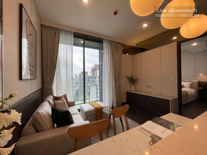 รูป 1 ห้องนอน | 1 ห้องน้ำ | BTS Thong Lo | 43 ตร.ม. | 50,000 บาท/เดือน | ชั้น 24 — Laviq Thonglor Sukhumvit 57 กรุงเทพฯ - รูปที่ 3/5