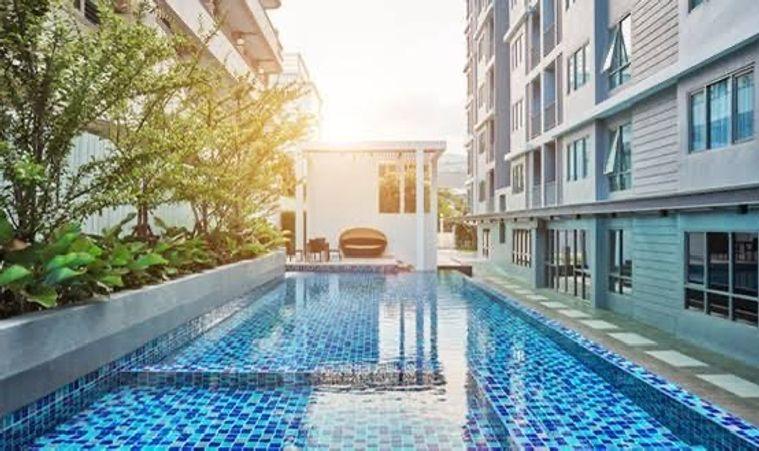 รูป 1 ห้องนอน | 1 ห้องน้ำ | BTS Bearing | 34 ตร.ม. | 10,000 บาท/เดือน | ชั้น 4 — Voque Place Sukhumvit 107 กรุงเทพฯ - รูปที่ 9/10