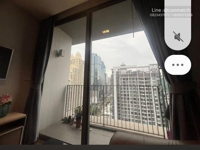 รูป สตูดิโอ | 1 ห้องน้ำ | BTS Wutthakat | 39 ตร.ม. | 24,500 บาท/เดือน | ชั้น 24 — Nara 9 Condo กรุงเทพฯ - รูปที่ 4/10