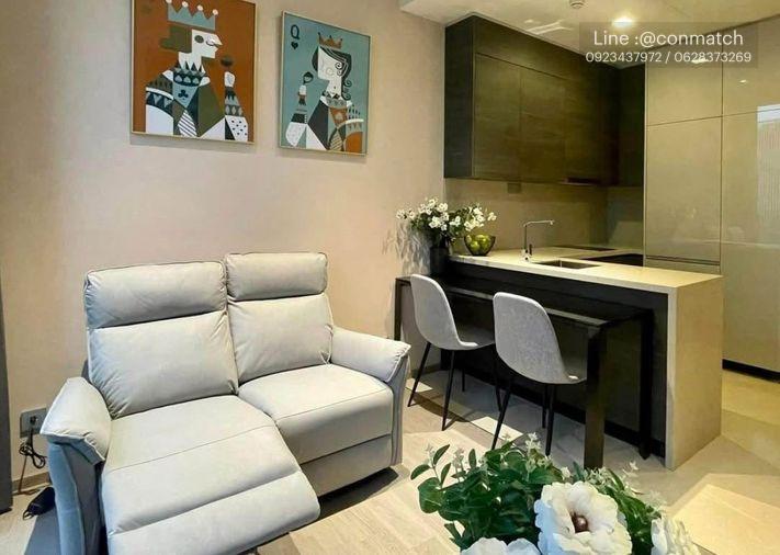 picture 1Bed | 1Bath | BTS Asok | 48sqm | THB 45,000/mo | Fl.17 — The Esse Asoke Bangkok - 1/2